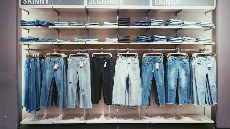 hanged jeans lot