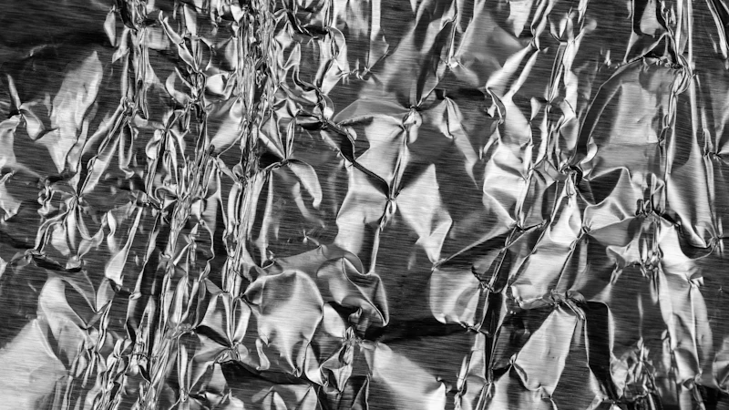 silver textile