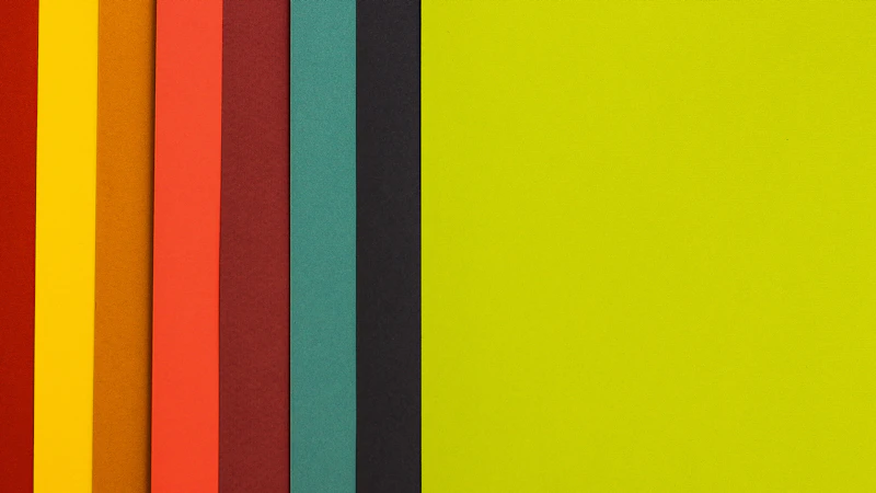 yellow, black, green, and orange digital wallpaper