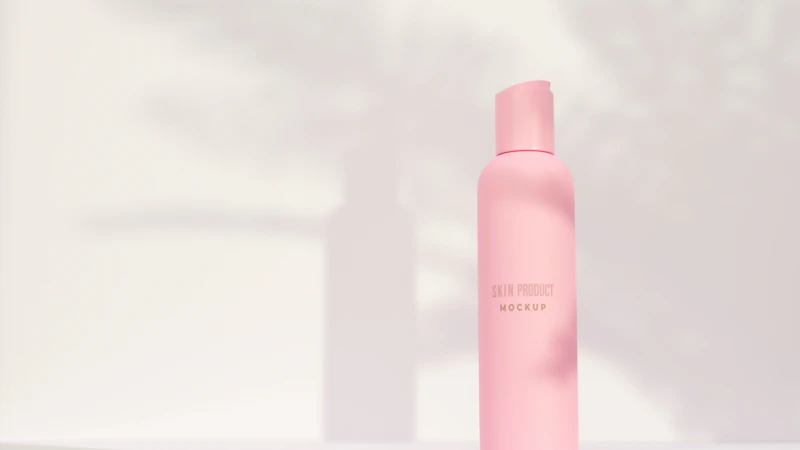 a pink bottle of nail polish