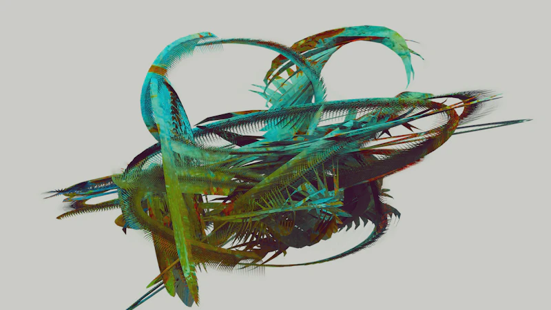 a blue and white fish
