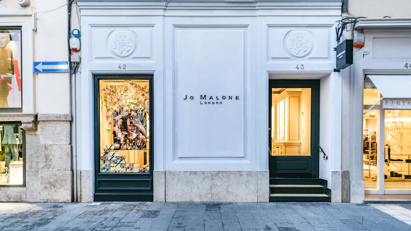 Jo Malone concrete building