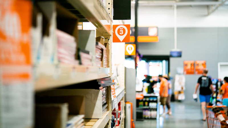 a store filled with lots of shelves filled with items