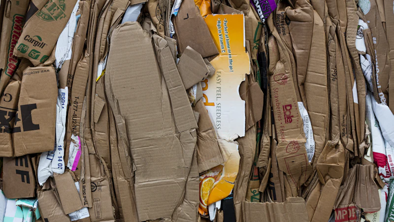 cardboard lot