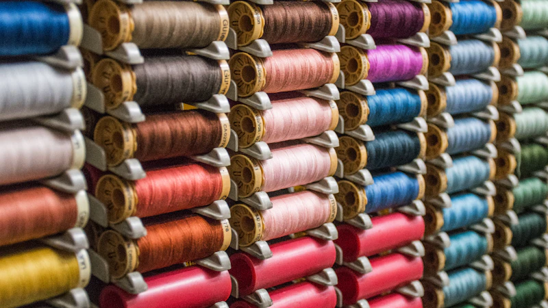 assorted color thread lot