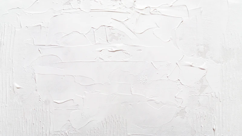 a white wall with some white paint on it