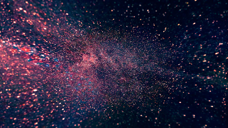 blue skies filled of stars
