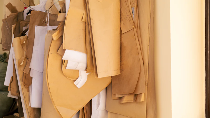 a bunch of clothes hanging on a clothes line