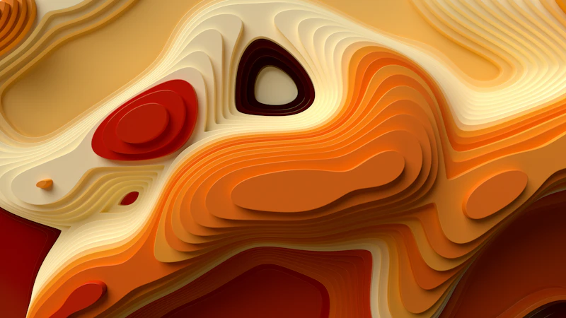A close up view of a piece of art