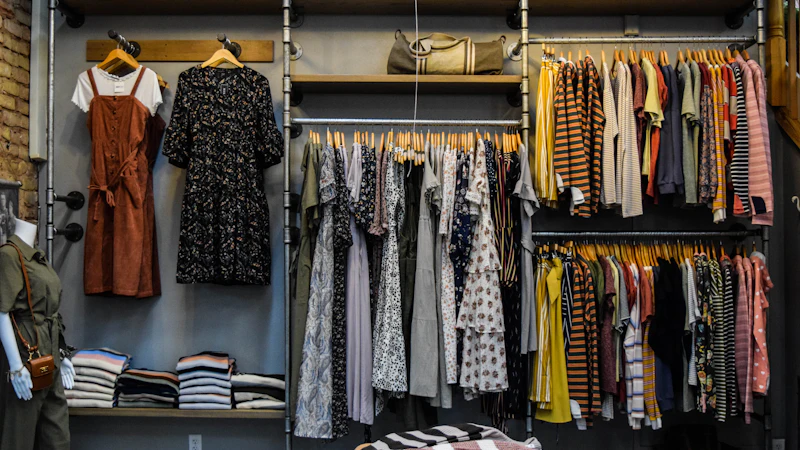 assorted-color clothes