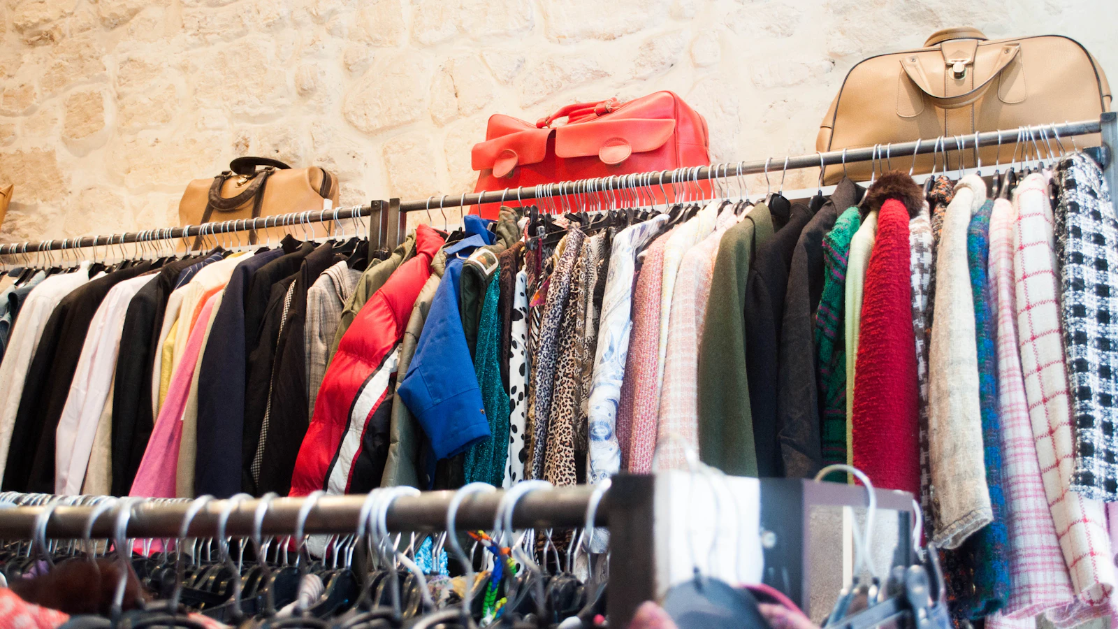 clothes hanged on clothes hanger