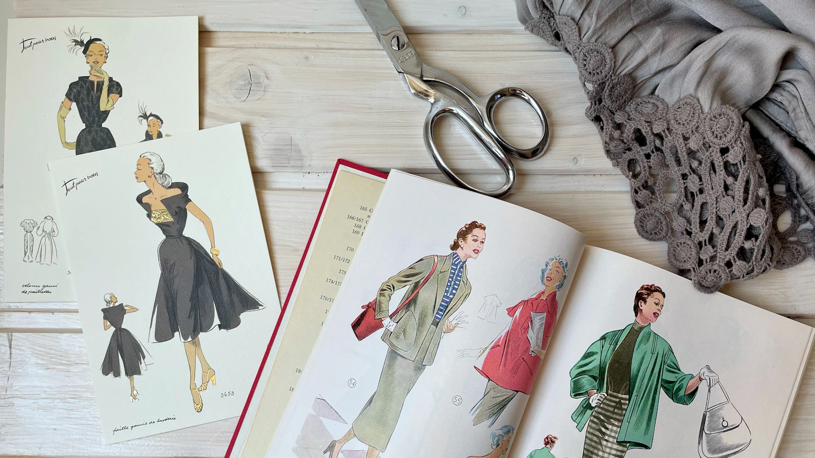 woman in green dress painting