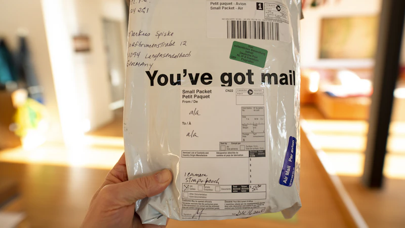 you've got mail-printed pack